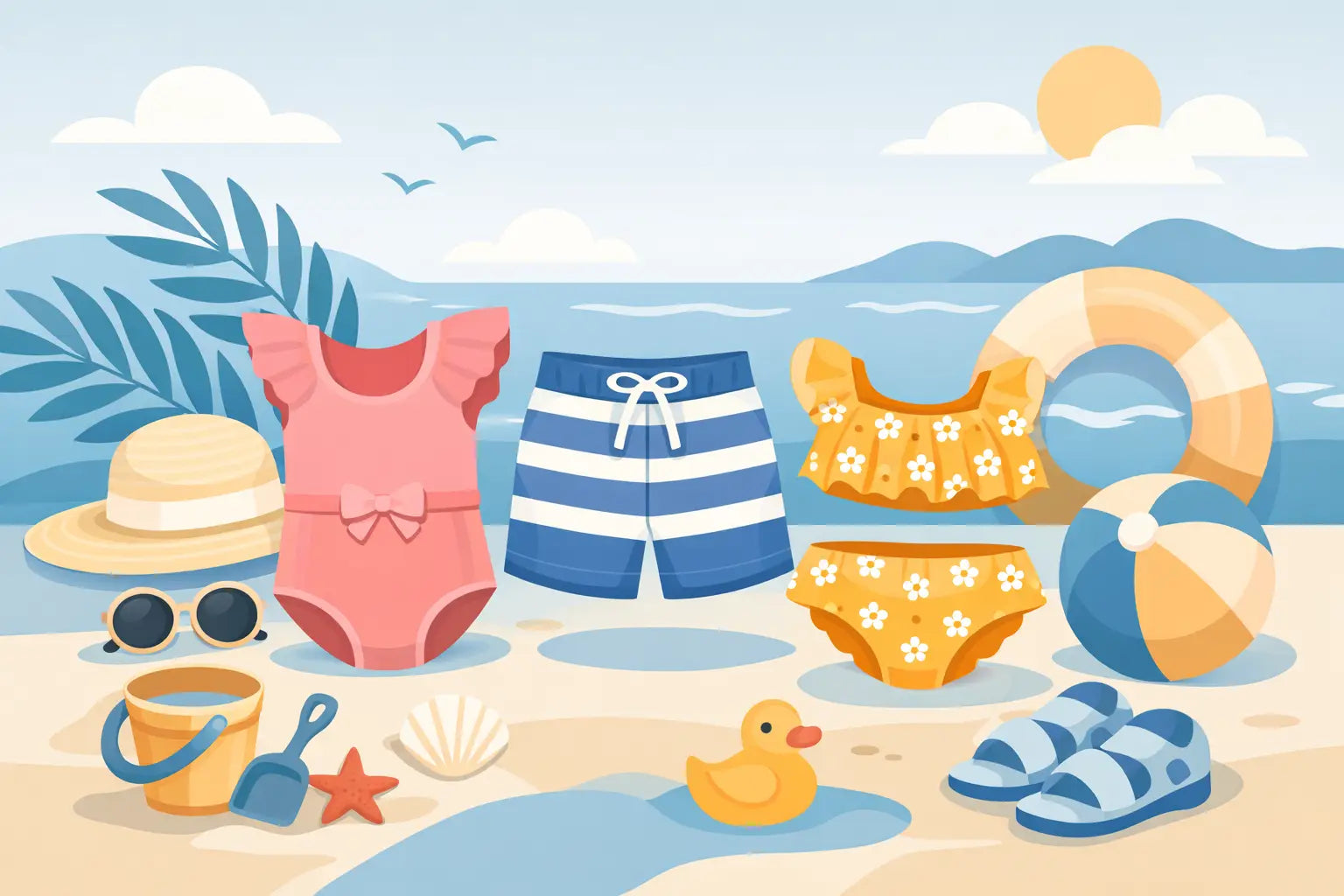 Toddler Swimwear Boutique Style Guide