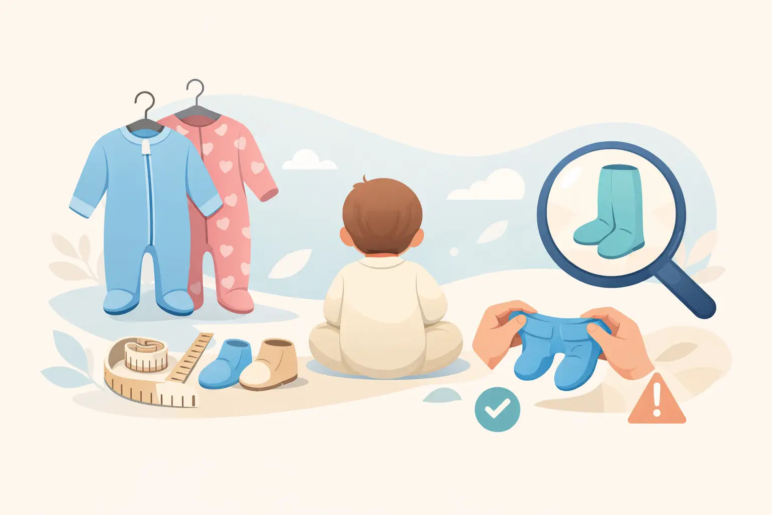 How to Choose Baby Footies That Fit Well
