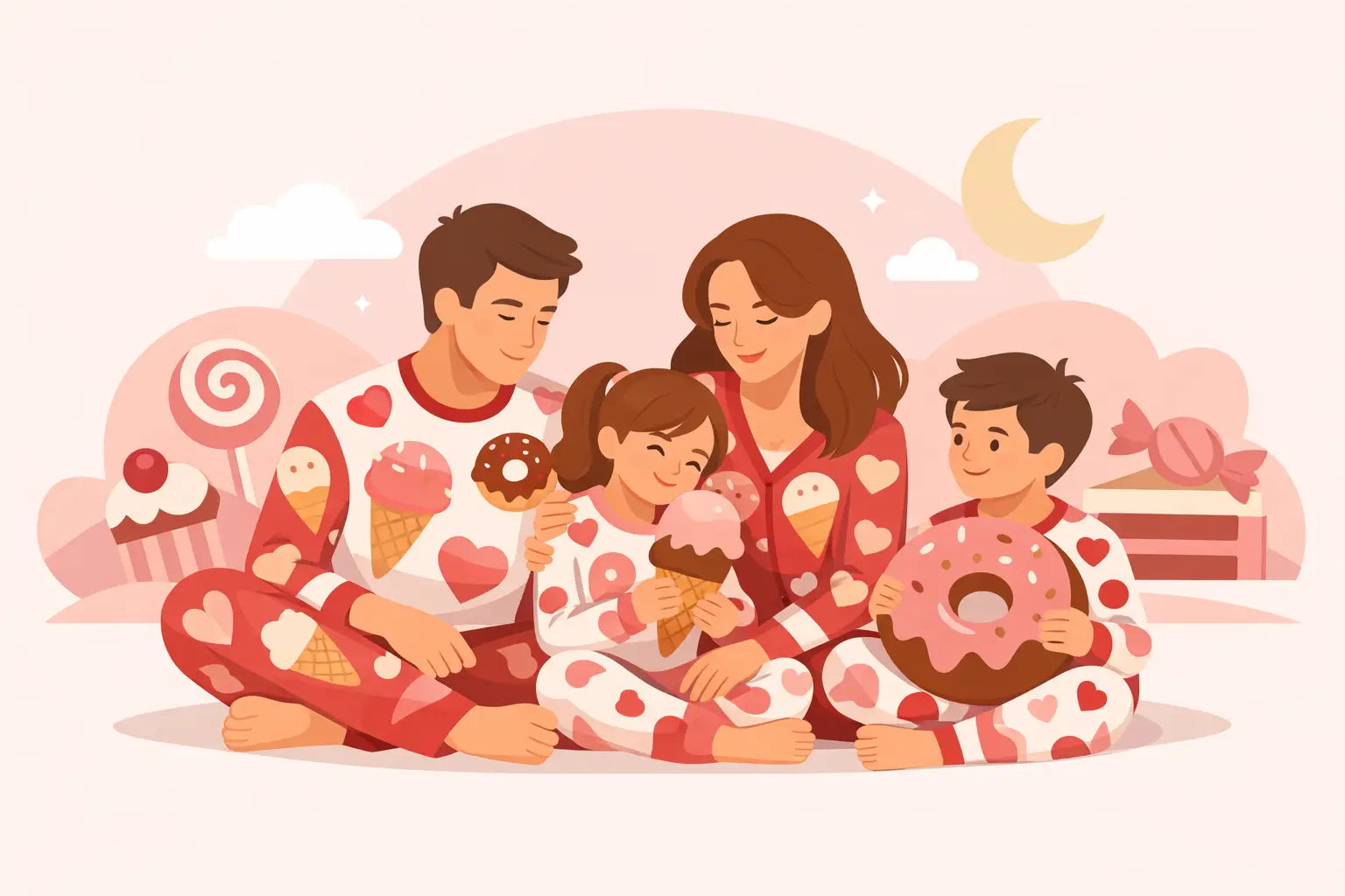 Matching Family Pajamas That Feel Extra Sweet