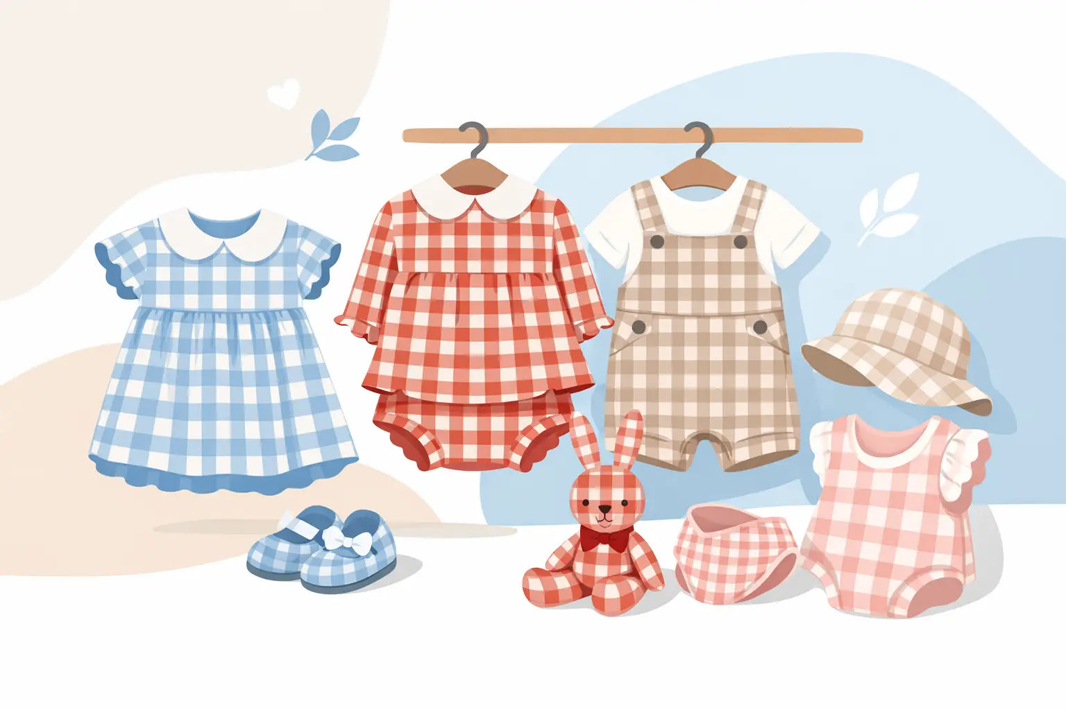 Why Gingham Baby Clothes Stay in Style