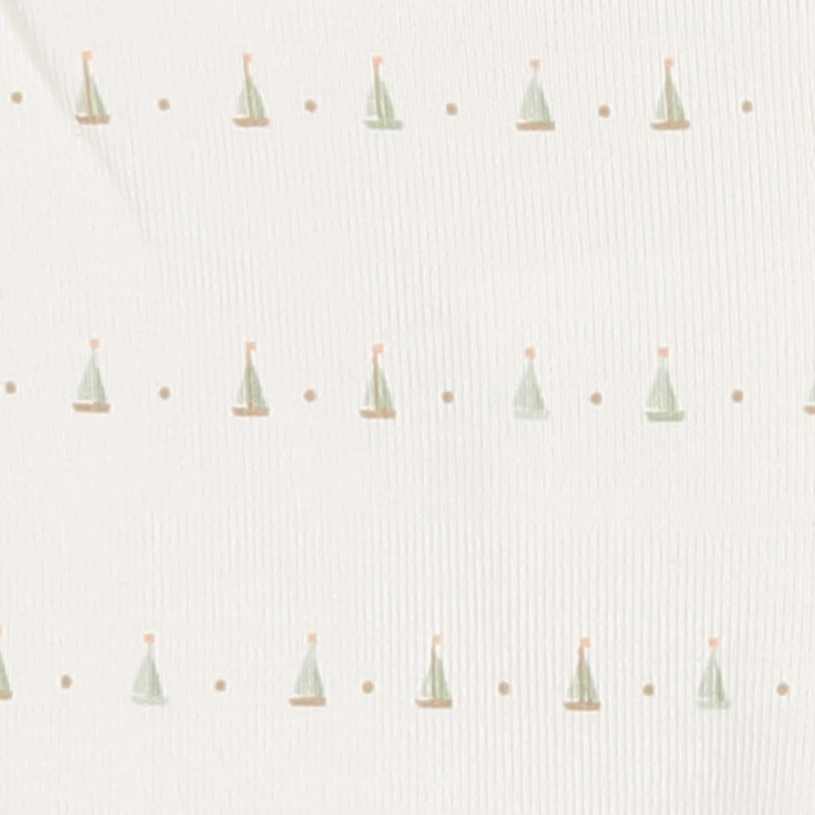 The Printed Short Sleeve Tee - Mini Sailboat
