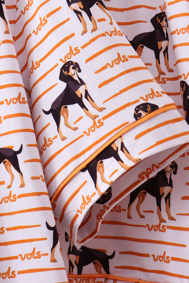 Tennessee vols bamboo pajama shorts set