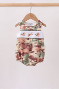 Duck Camo Embroidered Bubble