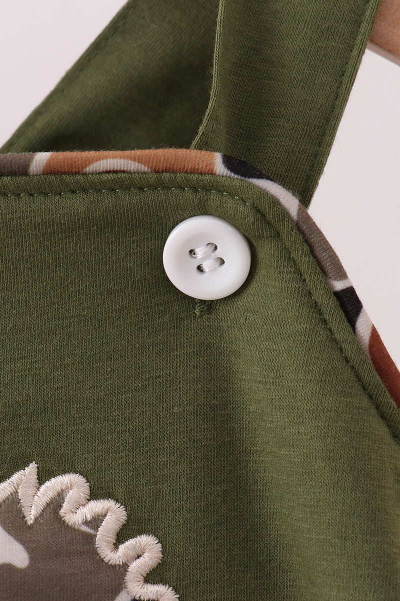 Camouflage bass applique bubble