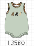Camo Hunting Embroidered Bubble
