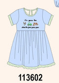Blue Farm Embroidered Dress