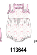 Pink Bow Print Bubble