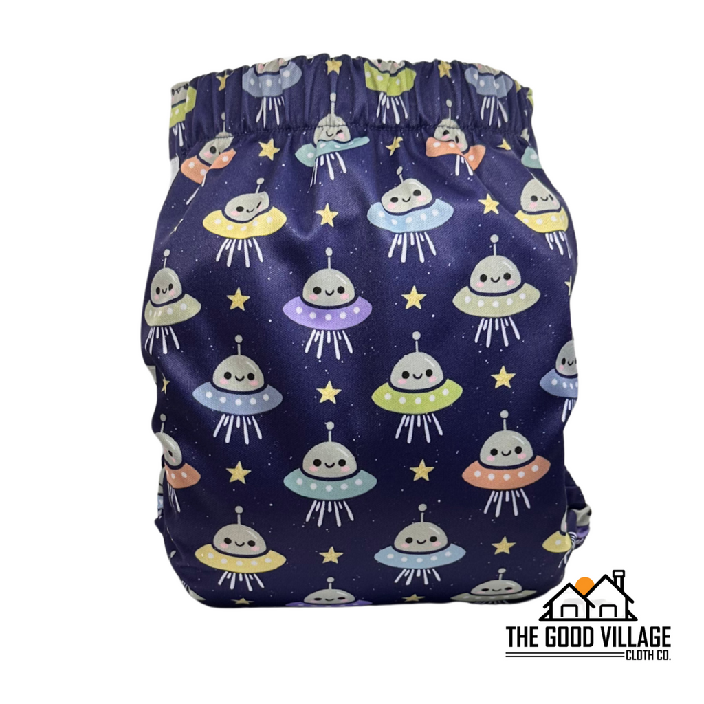 One Size Pocket Diaper - Cosmic Cuties
