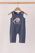Navy football bow french knot jonjon