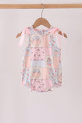 Pink pumpkin ruffle bubble