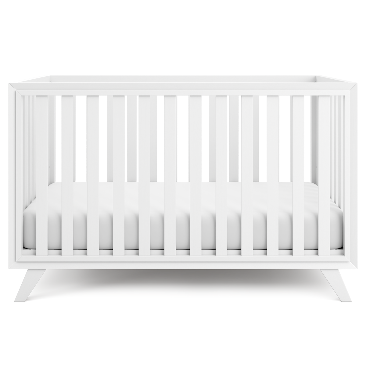 Baby Crib For 0 To 3 Years - All White