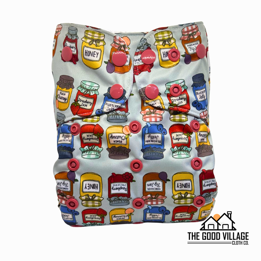 One Size Pocket Diaper - Preserved
