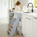 Kids Step Stool For Ages 3+ In Pacific Blue