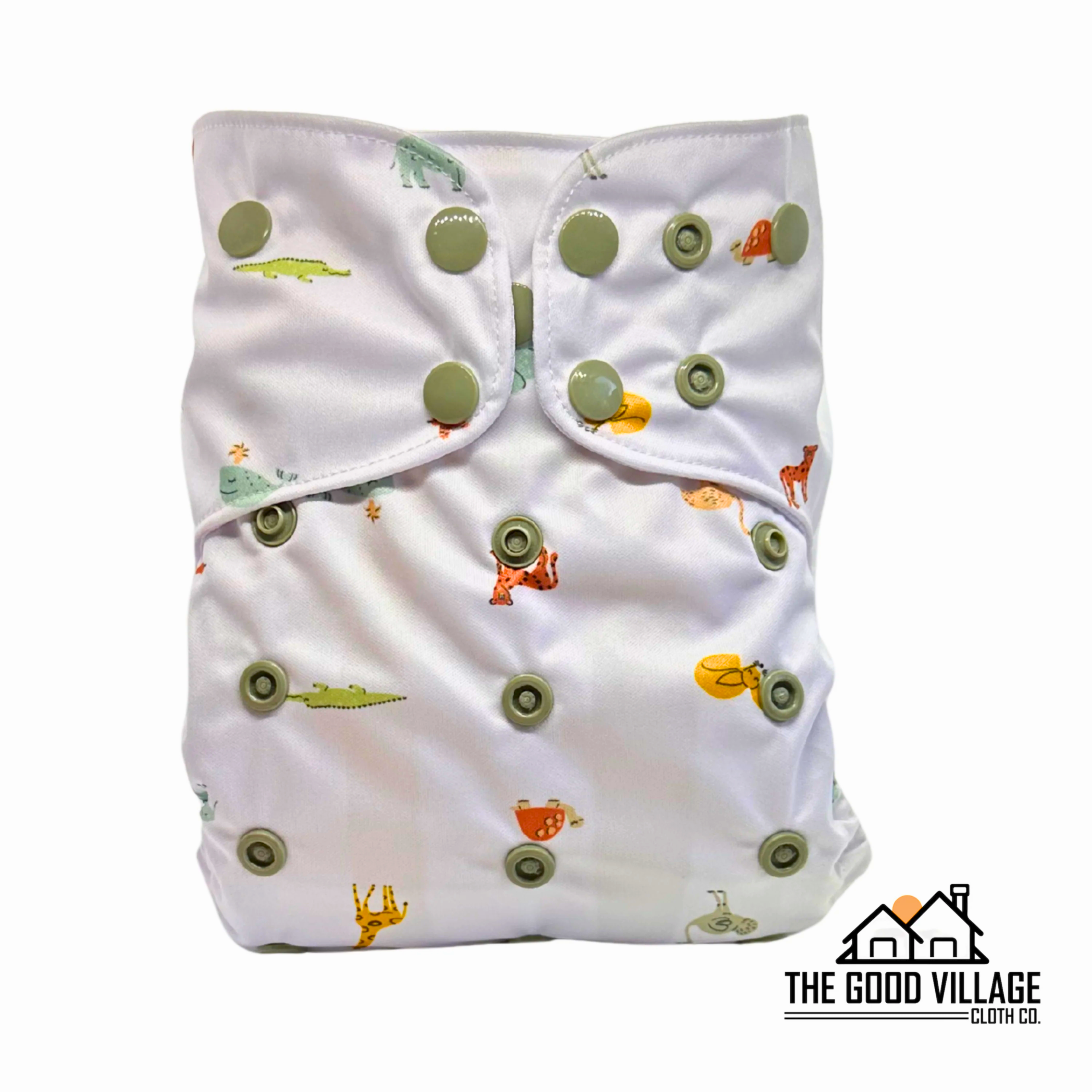 One Size Pocket Diaper - Wild Bunch