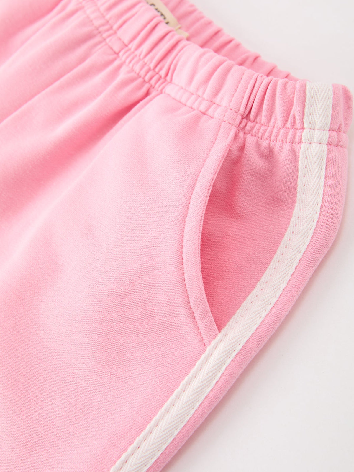 Girls Bow Trim Sweatshirt And Pants Set
