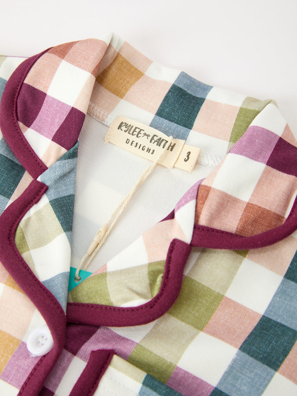 Mommy And Me Fall Plaid Pajama Set