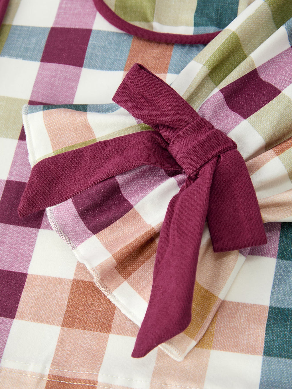 Mommy And Me Fall Plaid Pajama Set