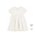 The Printed Short Sleeve Dress - Mini Tulip