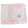 Luxury Satin Border Blanket - Pink