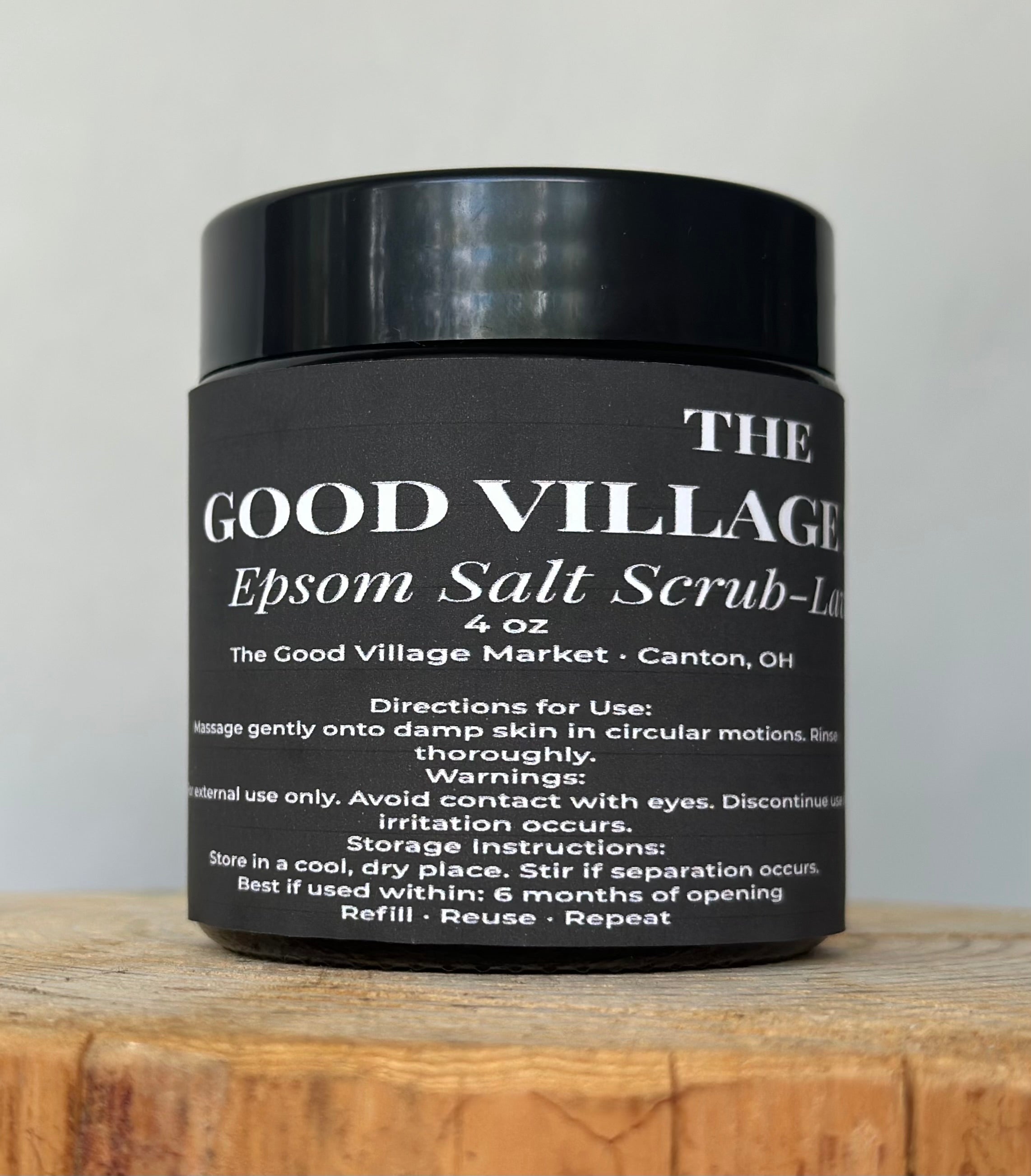 Epsom Salt Scrub