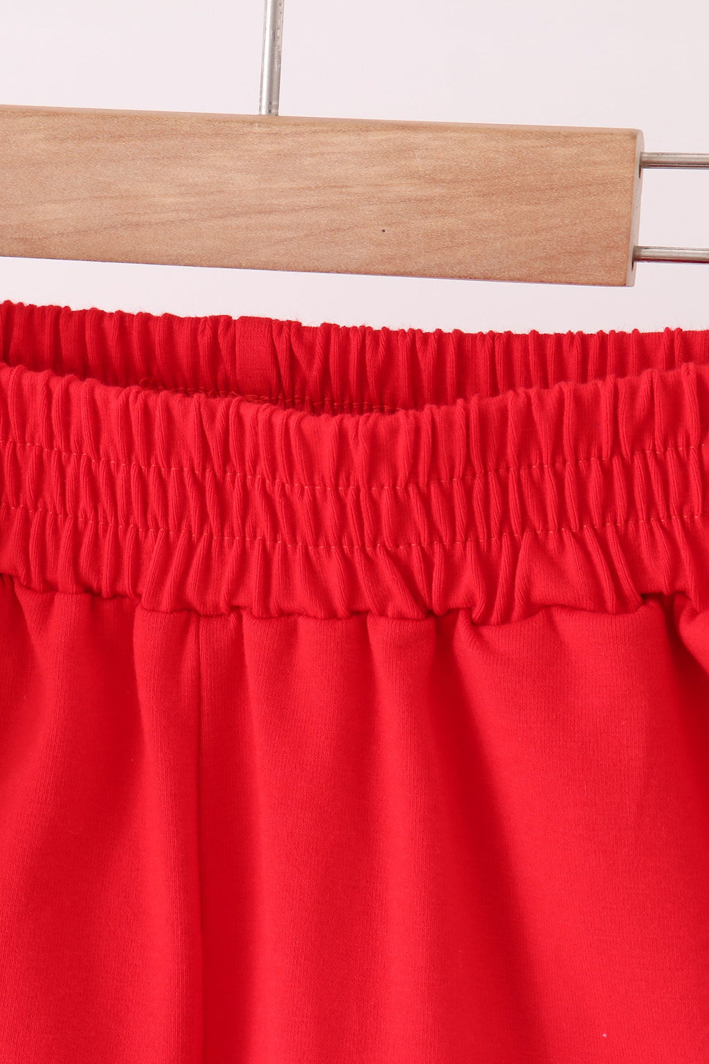 Red Georgia active shorts set