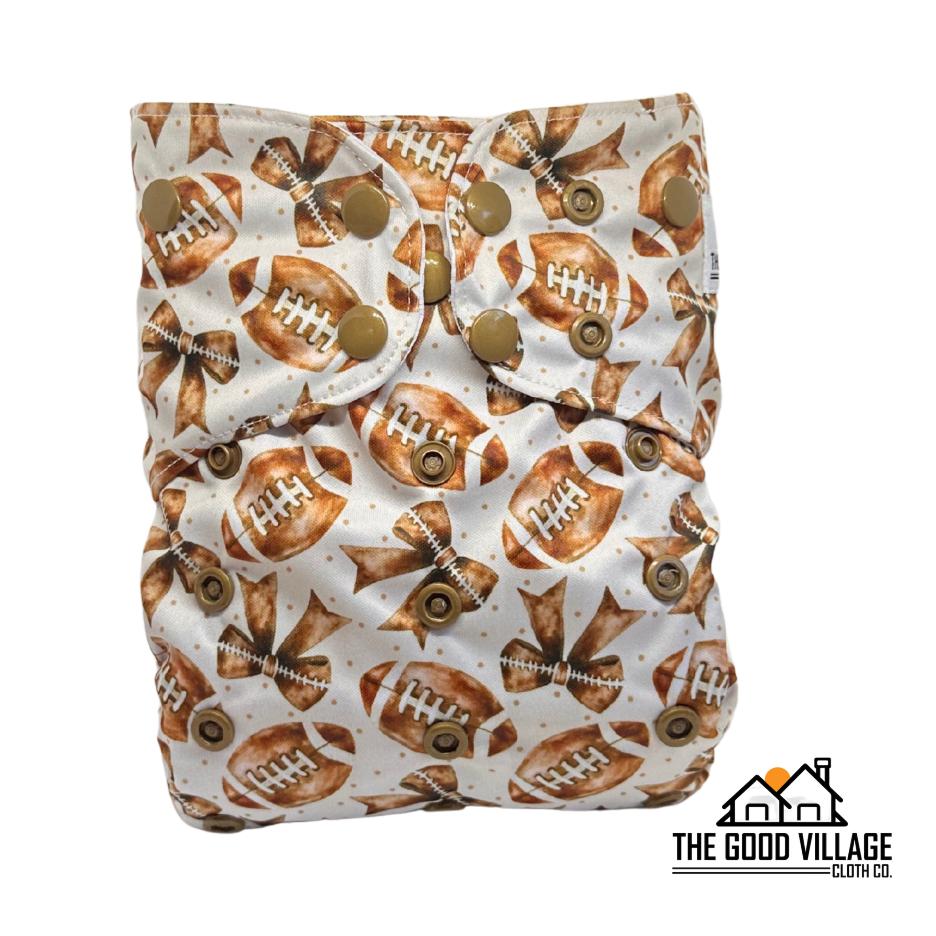 One Size Pocket Diaper - Gridiron Glam