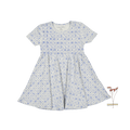 The Printed Short Sleeve Dress - Starfish
