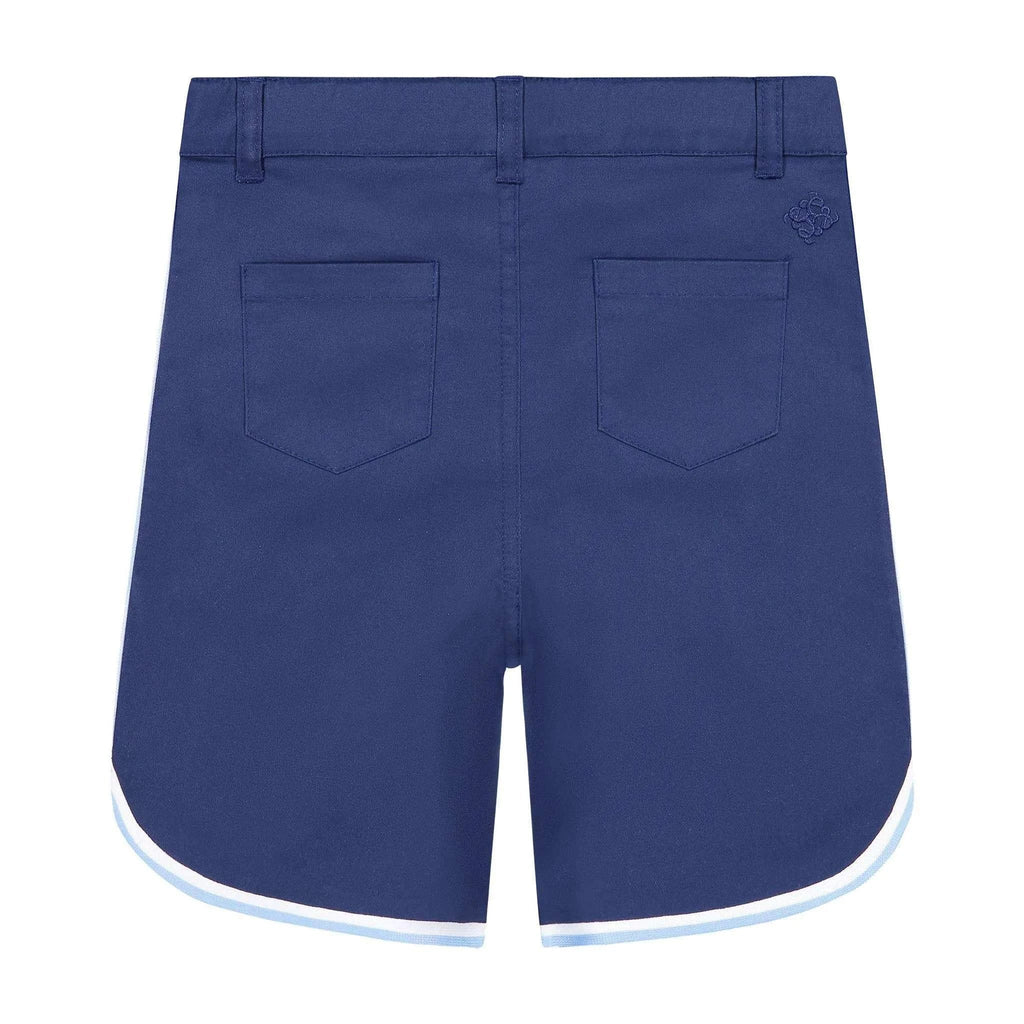 Andy & Evan - BOYS PIPED SHORTS - Navy