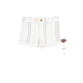 The Denim Short - Mist Stripe