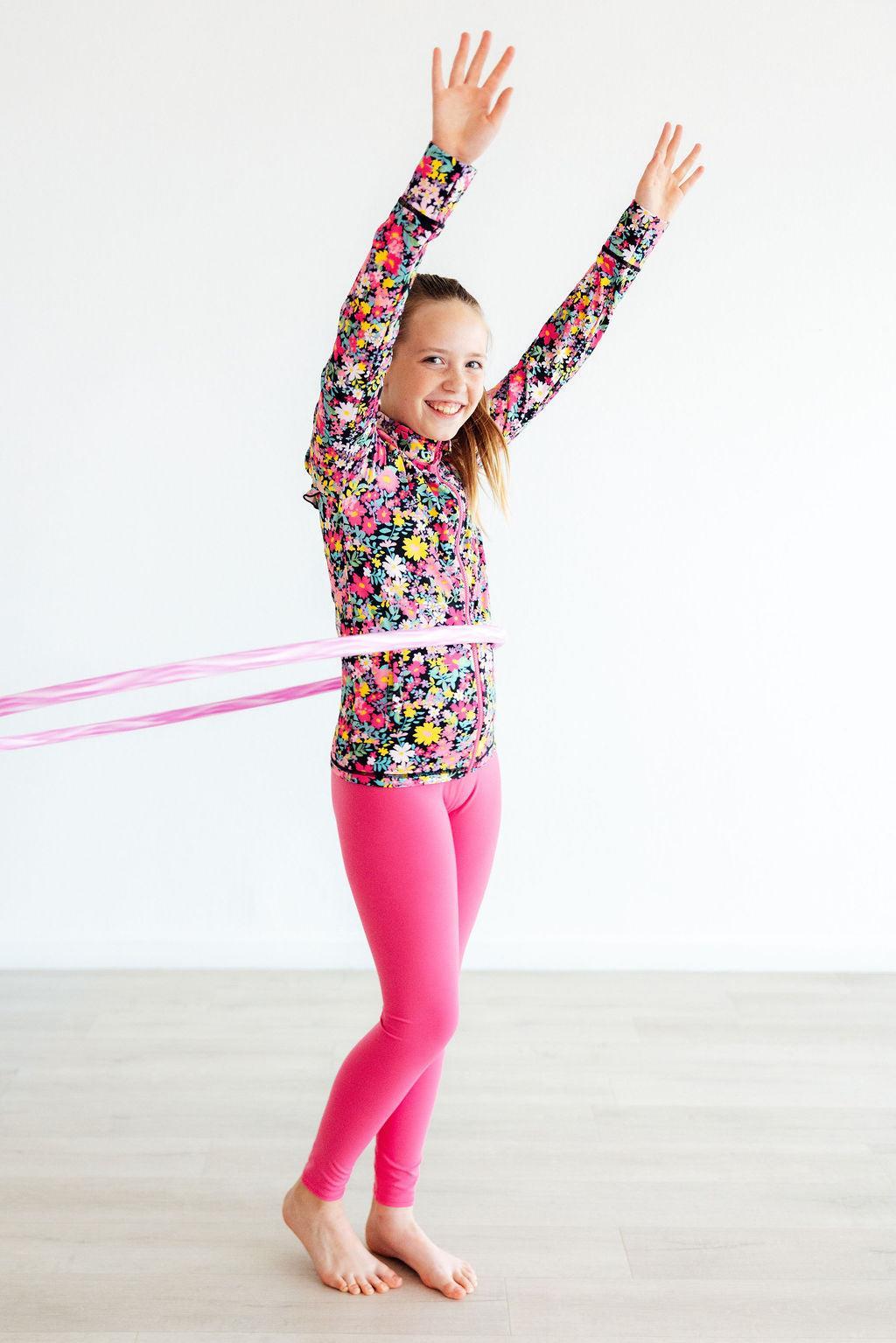 Fuchsia Flash Active Legging