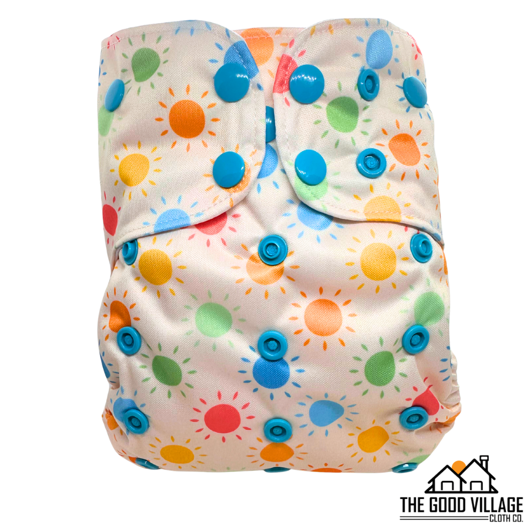 One Size Pocket Diaper | Sunny Snuggles