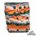 One Size Pocket Diaper | Sunset Peaks