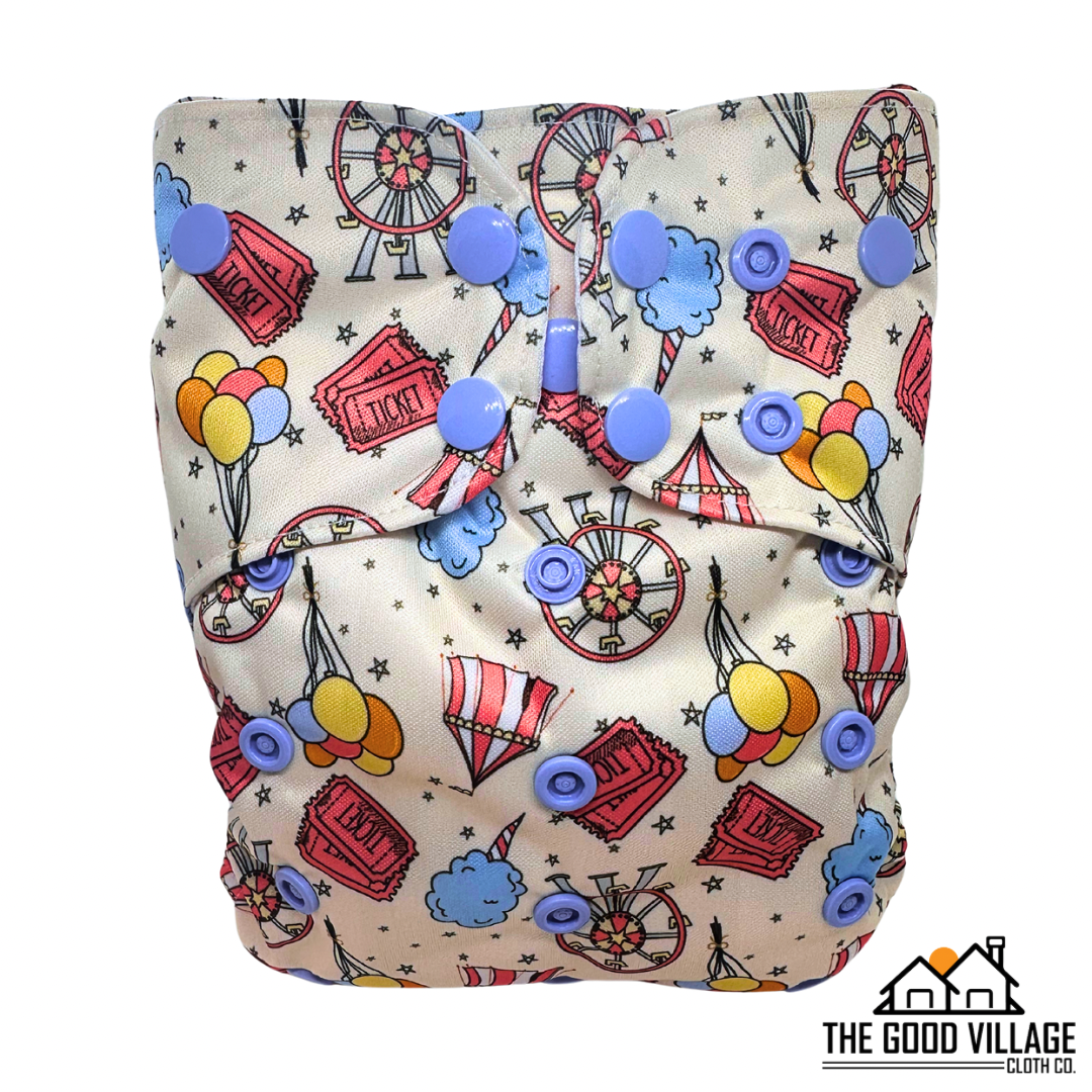 One Size Pocket Diaper | Little Ringmaster
