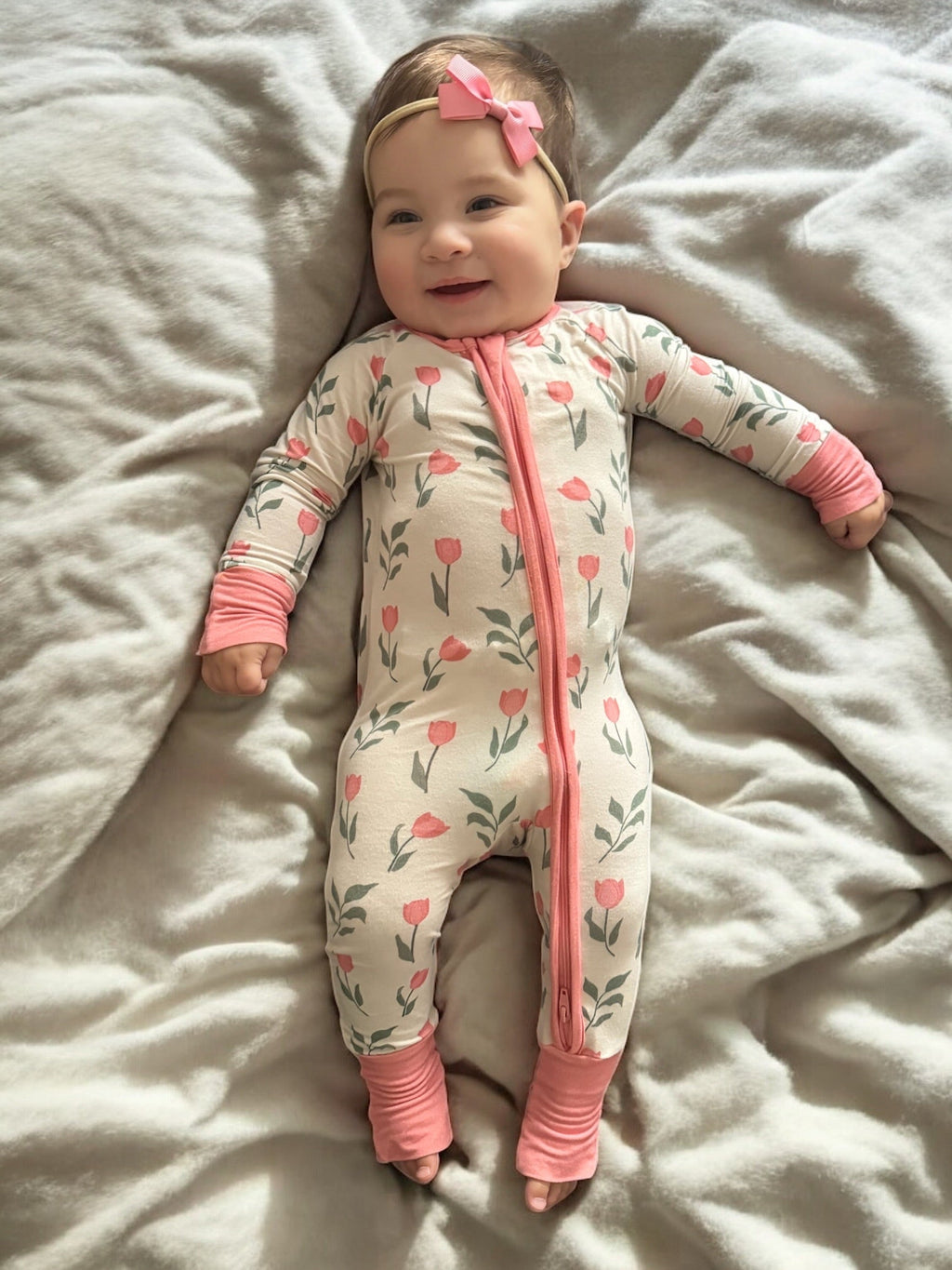 Tulip (Convertible Zip Footies)