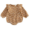 Jennifer Ann - Bubble Romper - fawn