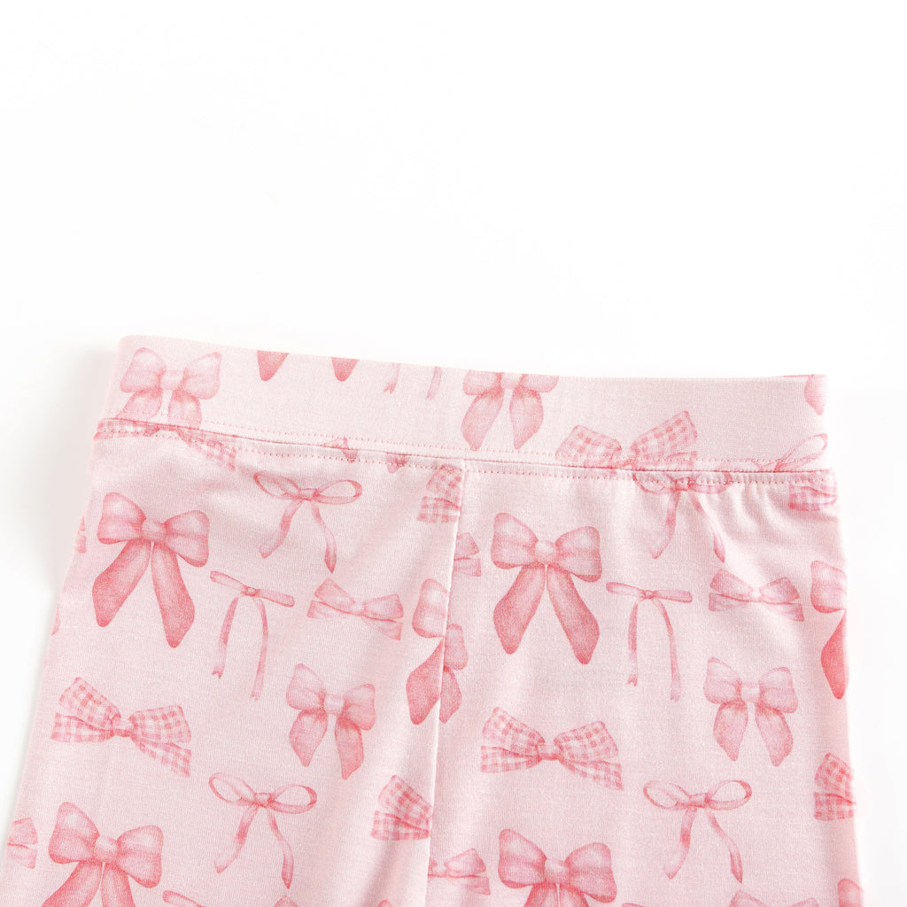 Pink Bows (Long Sleeve PJ)
