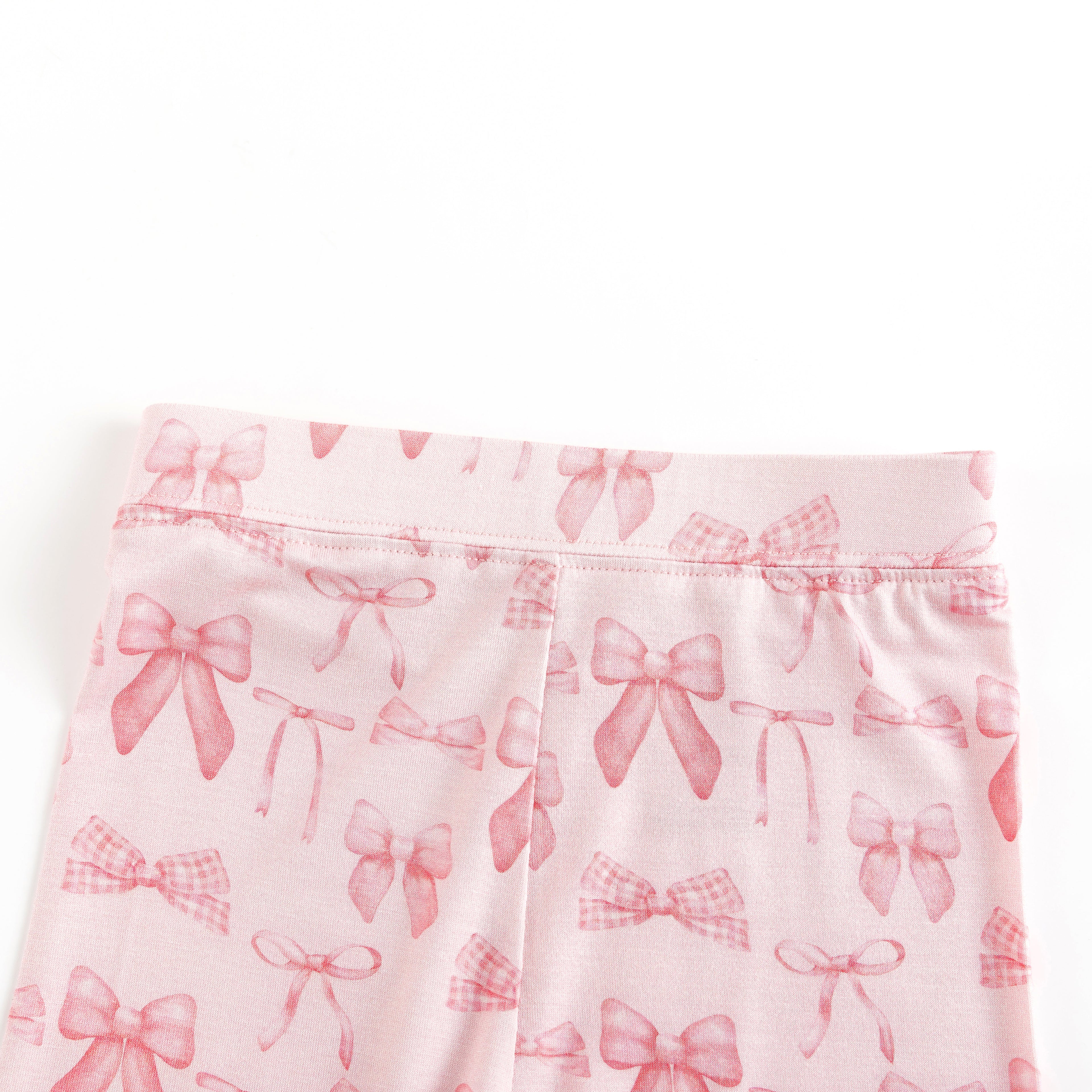 Pink Bows (Long Sleeve PJ)
