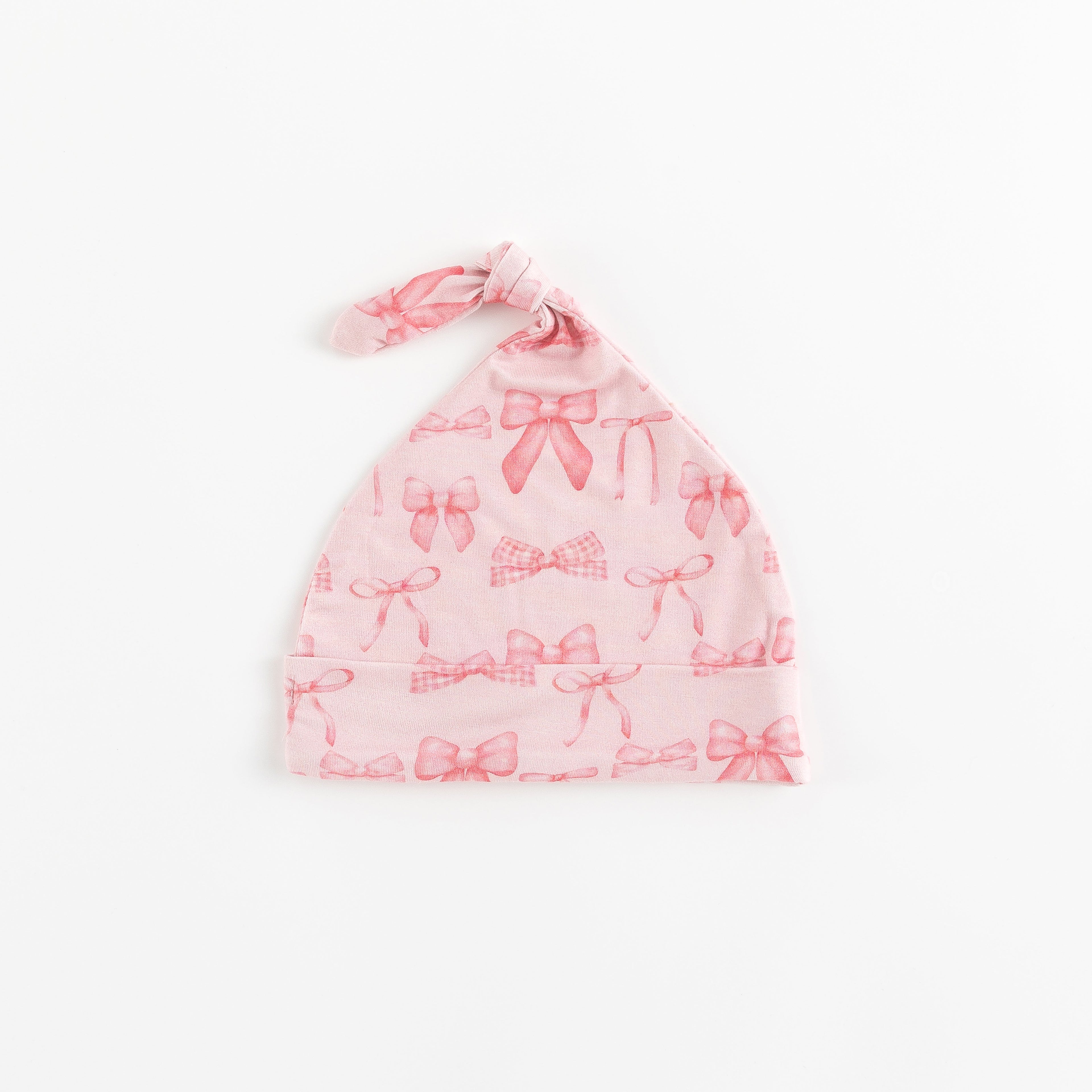 Pink Bows (Knotted Hat)