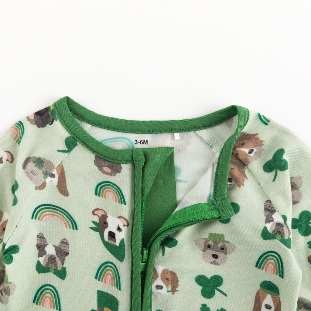 Puppy Parade (Convertible Zip Footies)