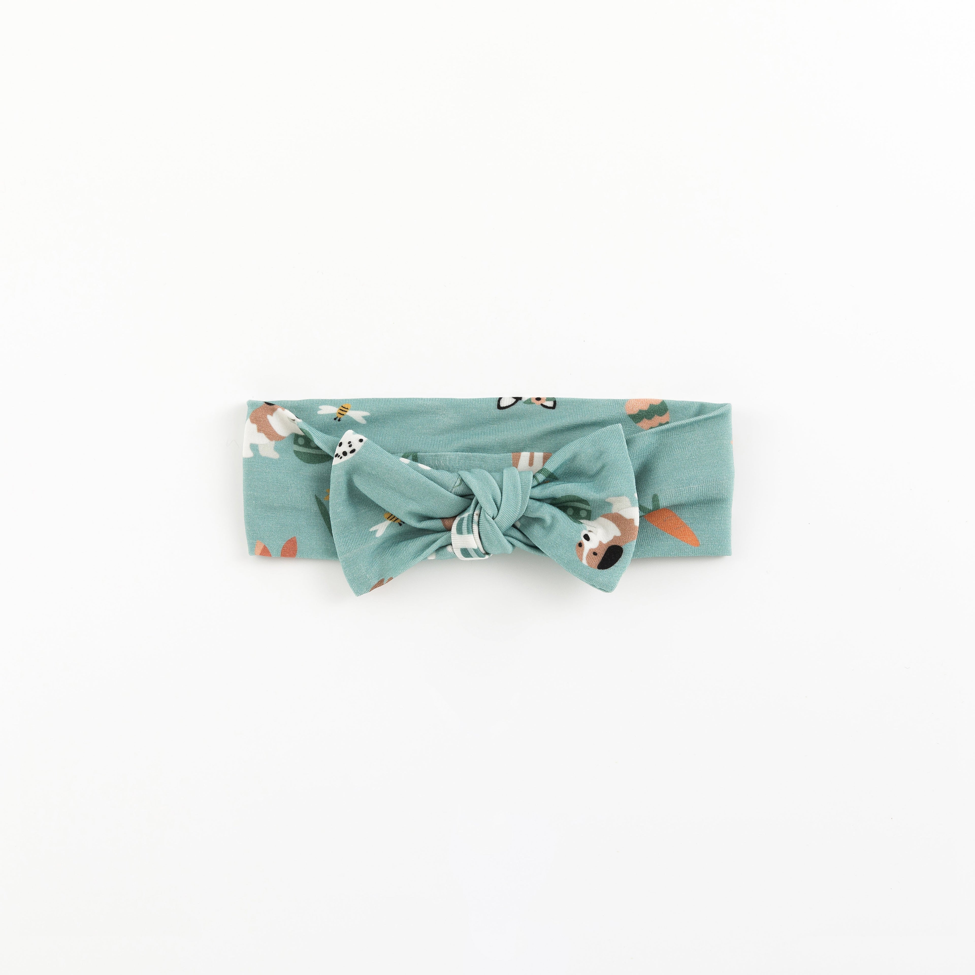 Puppy Egg Hunt (Bow Headband) - Aquamarine