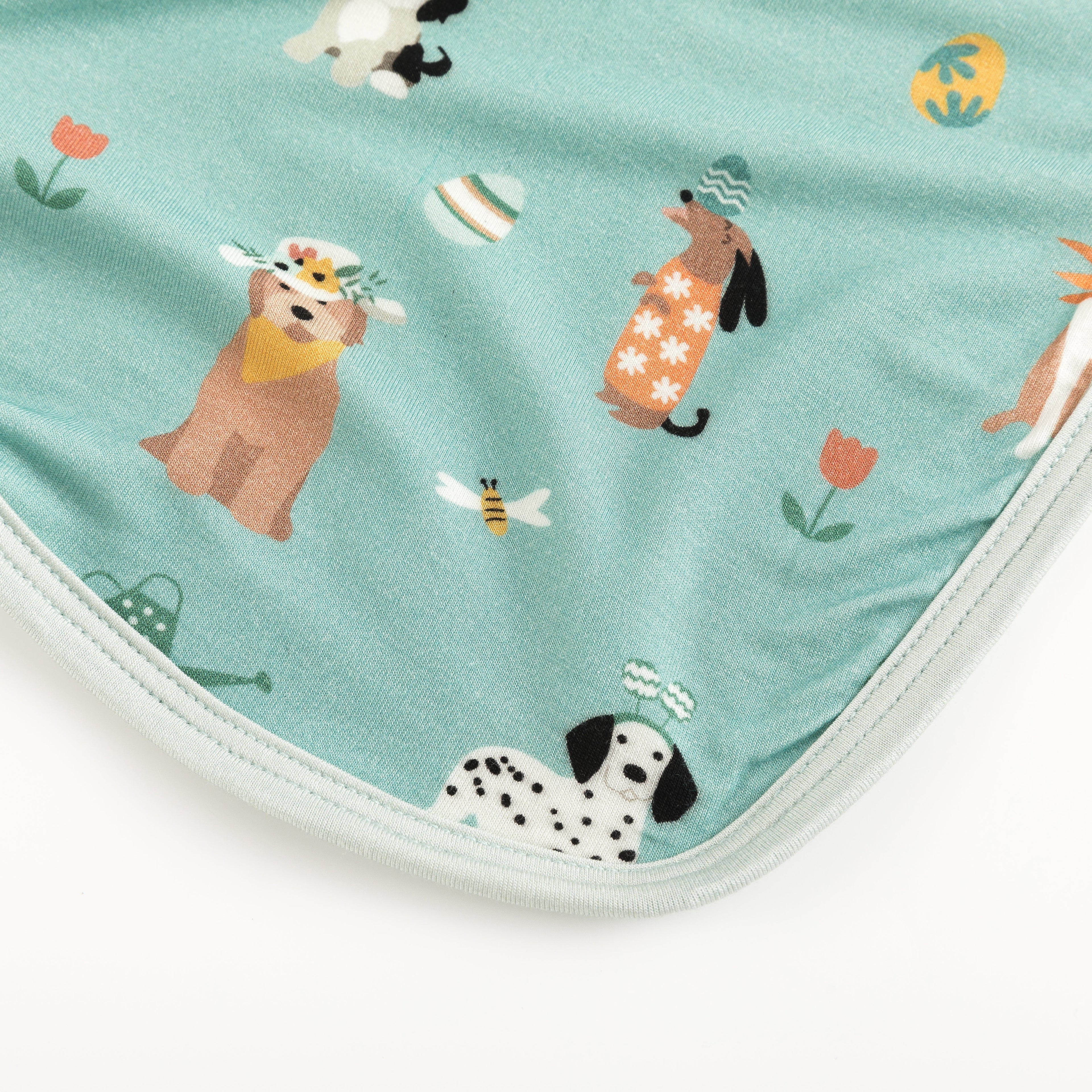 Puppy Egg Hunt (Dream Blanket) - Aquamarine