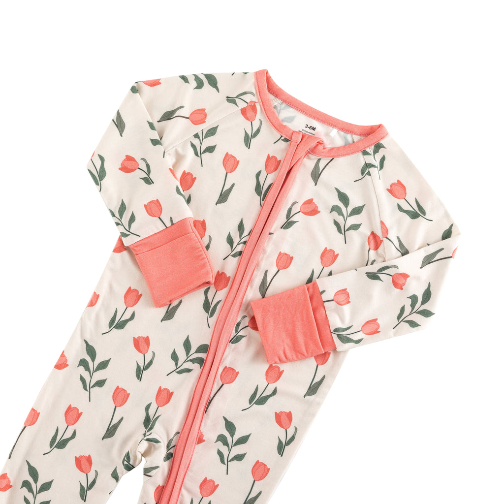 Tulip (Convertible Zip Footies)