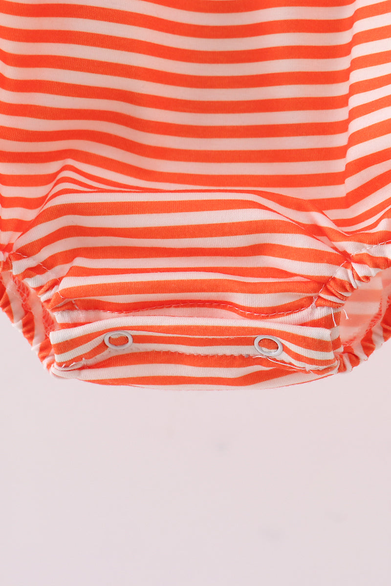 Auburn embroidery stripe bubble
