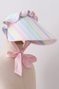 Rainbow stripe bonnet