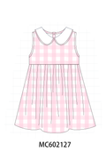 Pink gingham Dress
