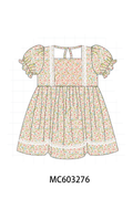 Floral Smocked Lace Dress