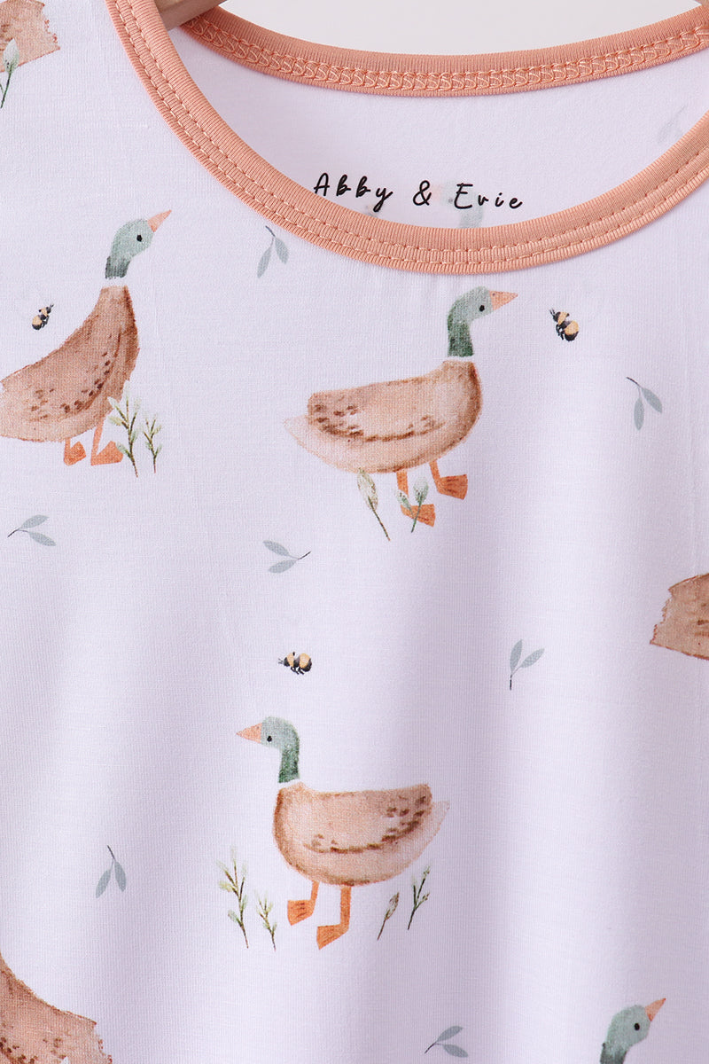 Duck Bamboo Pants Set