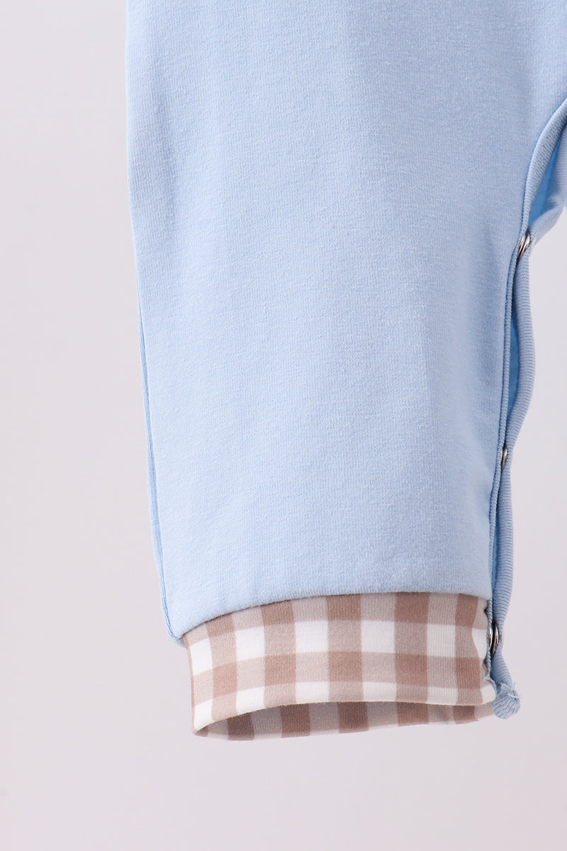 Blue Mallard Applique Romper