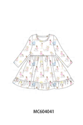 Pink all day adventure ruffle dress