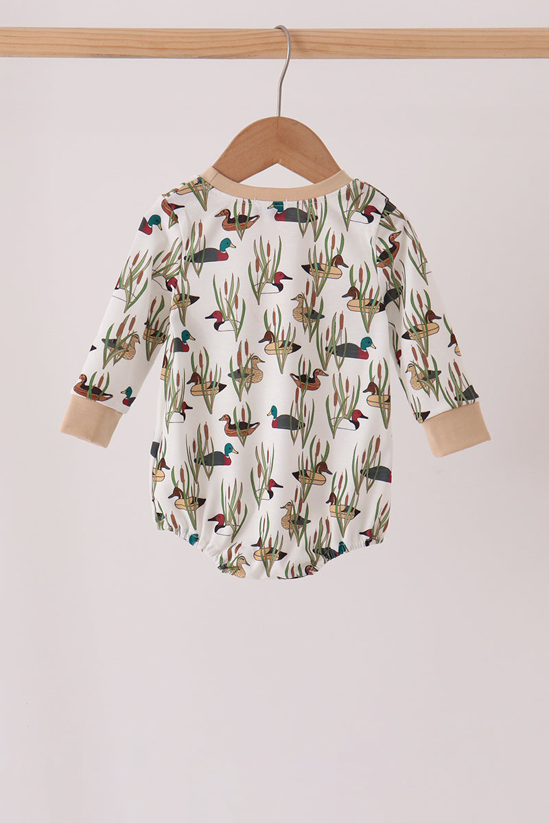 Duck embroidery bubble